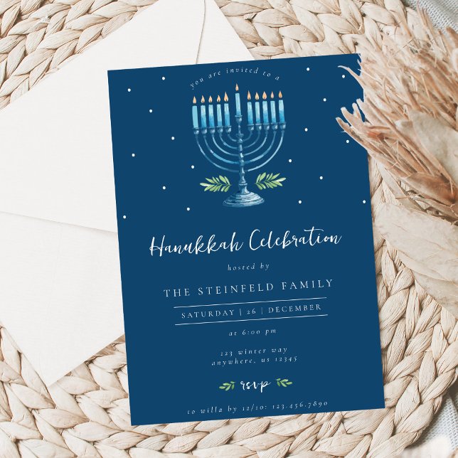 Hanukkah Celebration Invitation (Creator Uploaded)