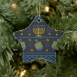 hanukkah ceramic tree decoration<br><div class="desc">Happy Hanukkah
Judaism 
Hebrew
Jews

hanukkah,  jewish,  christmas,  chanukah,  holiday,  funny,  jew,  happy hanukkah,  menorah,  dreidel,  chanukkah,  israel,  hebrew,  star of david,  winter,  hannukah,  holidays,  judaism,  american flag,  birthday,  kwanzaa,  xmas,  movie,  cute,  womens,  nice,  festive,  jewish christmas,  humourous,  merry</div>
