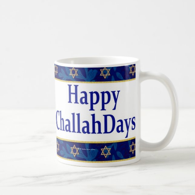 Hanukkah Challahdays Mug (Right)