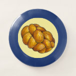 Hanukkah Chanukah Jewish Holidays Challah Bread Wham-O Frisbee<br><div class="desc">Frisbee features an original marker illustration of a loaf of braided challah bread. Perfect for Hanukkah holiday celebrations! This design is also available on other products. Lots of additional food prints are also available from this shop. Don't see what you're looking for? Need help with customisation? Contact Rebecca to have...</div>