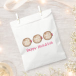 Hanukkah Chanukah Jewish Holidays Jelly Doughnut Favour Bags<br><div class="desc">Features an original illustration of a jelly doughnut topped with powdered sugar. Perfect for Hanukkah!

This Chanukah illustration is also available on other products. Don't see what you're looking for? Need help with customisation? Contact Rebecca to have something designed just for you.</div>