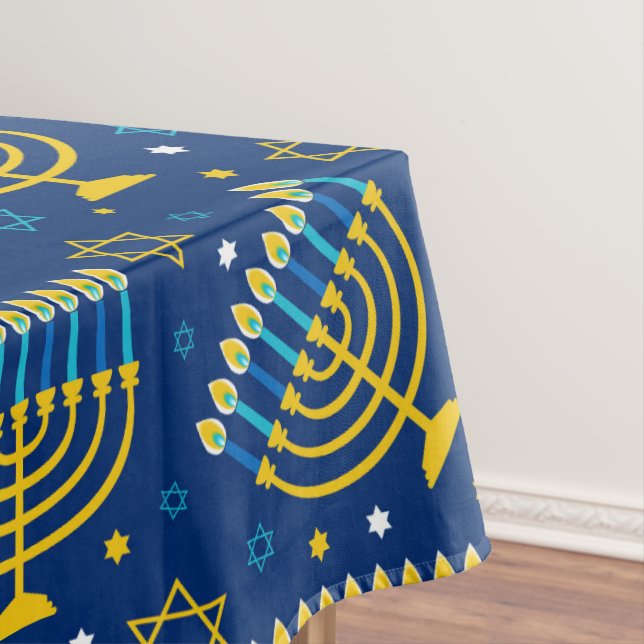 Hanukkah - Chanukah Tablecover Tablecloth (In Situ)