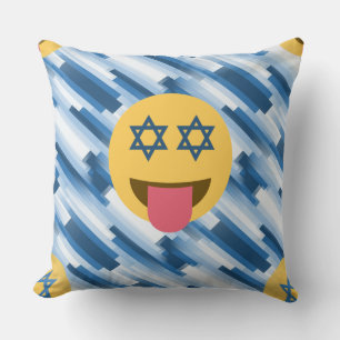 hanukkah chanukkah emoji cushion