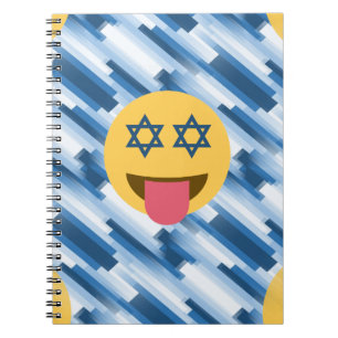 hanukkah chanukkah emoji notebook