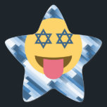 hanukkah chanukkah emoji star sticker<br><div class="desc">chanukka, chanukkah, emoji, funny, hannukah, Hanukkah, hanukkah emoji, hanukkah happy face, happy face, hebrew, holidays, jew, jewish, judaism, star of david, yellow blue, passover, yom Kippur, striped, stripes, blue white, pastel - "star of david""jewish emoji""hanukkah emoji""chanukkah emoji" emoji emoticon "happy face""jewish holidays" "star of david emoji""star of david happy face""rosh...</div>