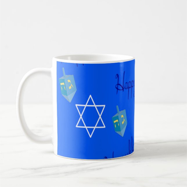 Hanukkah Coffee Mug (Left)
