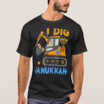 Hanukkah Construction Truck Chanukah Party Jewish  T-Shirt<br><div class="desc">Hanukkah Construction Truck Chanukah Party Jewish Boys Kids</div>