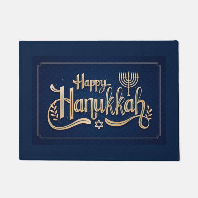 Hanukkah Doormat (Front)
