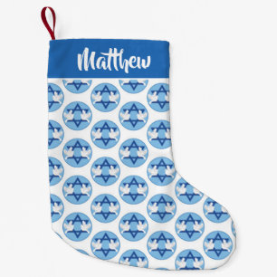 Hanukkah Doves of Peace Small Christmas Stocking
