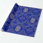 Hanukkah Dreidel Art Deco Design Wrapping Paper<br><div class="desc">Elegant Gold Dreidel, Art Deco Design, Wrapping Paper. Personalise by changing out the background colour. Simply choose your favourite colour from the colour palette Thanks for stopping and shopping by. Much appreciated! Happy Chanukah/Hanukkah! Media: Matte Wrapping Paper Make sure every gift you give has a layer of love by creating...</div>
