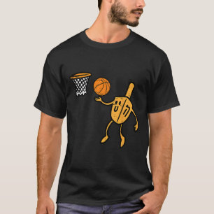 Hanukkah Dreidel Basketball Chanukah Jewish Men Bo T-Shirt