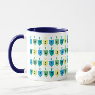 Hanukkah Dreidel Party Mug