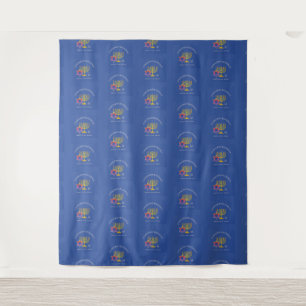 HANUKKAH   Dreidel   STAR OF DAVID   Menorah Tapestry