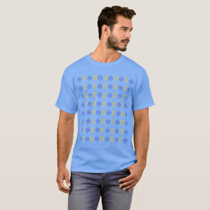 Hanukkah Dreidels + Stars T-Shirt