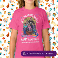 HANUKKAH FAMILY REUNION Customisable Kids Photo