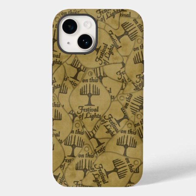 Hanukkah Festival of Lights Phone Case (Back)