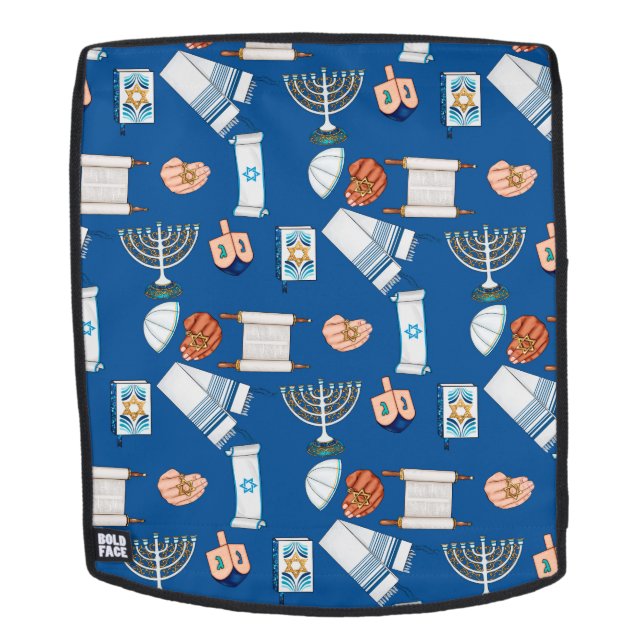 Hanukkah Fun Backpack #3 Face (Removable Face)
