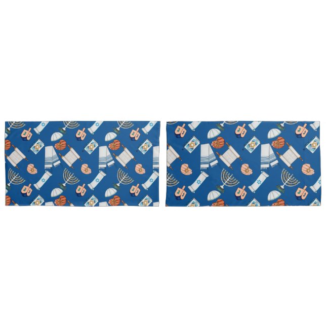 Hanukkah Fun Pillowcases (Front-Set)