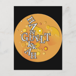 Hanukkah Gelt Holiday Postcard