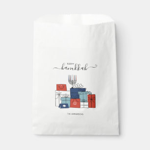 Hanukkah Gifts & Menorah Holiday Favour Bags