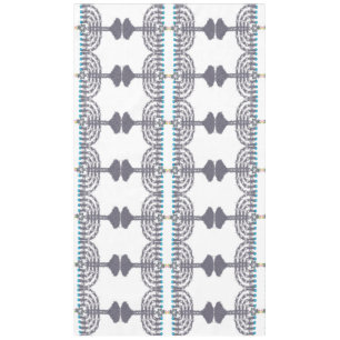 Hanukkah glam menorah hanukkiah tablecloth