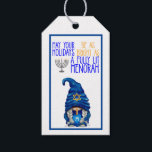 Hanukkah Gnomes  Gift Tags<br><div class="desc">An Adorable Happy Hanukkah Gift Tag With A Hanukkah Gnome Theme</div>