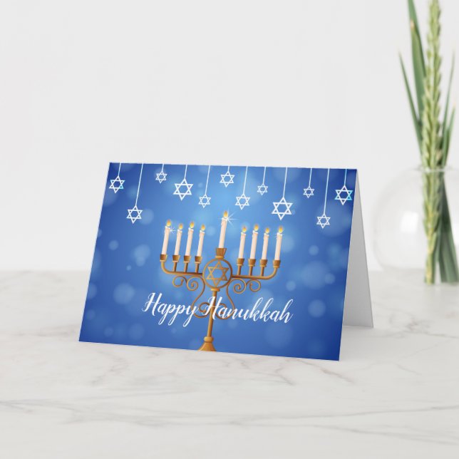 Hanukkah Greeting Card (Front)