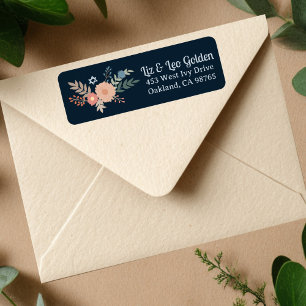 HANUKKAH Hand-Drawn CUSTOM Return Address 