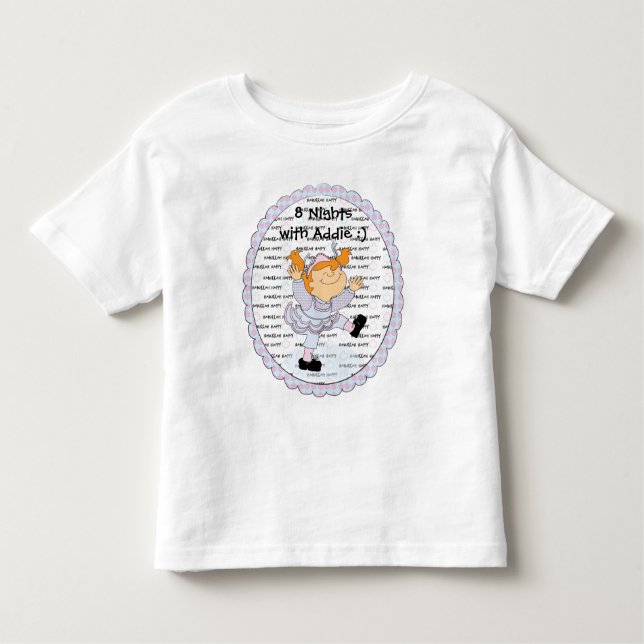 Hanukkah Happy Toddler Shirt (Front)