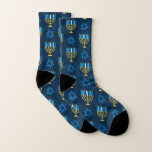 Hanukkah Holiday Jewish Decoration Pattern Gift Socks<br><div class="desc">Hanukkah Holiday Jewish Decoration Pattern Gift - Makes a perfect gift for men,  women,  kids,  boys and girls and your Jewish family and friends!</div>