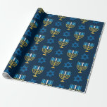 Hanukkah Holiday Jewish Decoration Pattern Gift Wrapping Paper<br><div class="desc">Hanukkah Holiday Jewish Decoration Pattern Gift - Makes a perfect gift for men,  women,  kids,  boys and girls and your Jewish family and friends!</div>