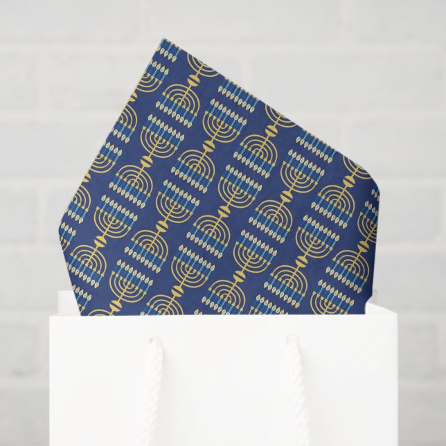 Hanukkah Holiday Tissue Paper (Gift Bag)