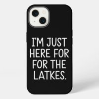 Hanukkah I'm Just Here For The Latkes Jewish