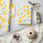Hanukkah In Yellow Wrapping Paper<br><div class="desc">Bright and Cheerful Hanukkah Designed Wrapping Paper Of Menorahs,  Cakes and Wine glasses .</div>