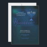 Hanukkah invitation<br><div class="desc">Invite guest to your Festival of Light celebration with this elegant invitations. (Hanukkah Vectors by Vecteezy). The card is easy to customise with your wording, font, font colour, paper shape and choice of paper type. Not exactly what you're looking for? All our products can be custom designed to meet your...</div>