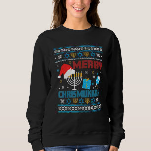 Hanukkah Jewish Christmas Chrismukkah Sweater