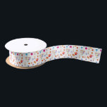 Hanukkah Jewish Holiday Hanukkiah Gold Decoration Satin Ribbon<br><div class="desc">Happy Hanukkah Party Jewish Holiday Festival of Lights. Winter Holiday Chanukkah Decoration with gold traditional Chanuka decorative symbols - Gold Hanukkiah menorah, candlestick with candles, wooden dreidels (spinning top), doughnuts (sweet doughnuts), star of David and glowing lights doodle Vintage gold pattern, cartoon style. Hanukkah Festival of lights Event Decoration. Jerusalem,...</div>