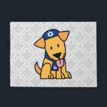 Hanukkah Jewish Labrador Retriever Puppy Dog Doormat<br><div class="desc">Hanukkah Jewish Labrador Retriever Puppy Dog. Thank you for looking at Happy Foods Design!</div>