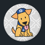 Hanukkah Jewish Labrador Retriever Puppy Dog Magnet<br><div class="desc">Hanukkah Jewish Labrador Retriever Puppy Dog. Thank you for looking at Happy Foods Design!</div>