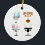Hanukkah Judaism Jew Religion Ceramic Tree Decoration<br><div class="desc">Hanukkah is a Jewish festival held every year,  which celebrates the victory of light over darkness and the struggle of the Jews against their oppressors. Usually the party lasts about eight days.</div>