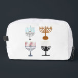 Hanukkah Judaism Jew Religion Dopp Kit<br><div class="desc">Hanukkah is a Jewish festival held every year,  which celebrates the victory of light over darkness and the struggle of the Jews against their oppressors. Usually the party lasts about eight days.</div>