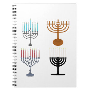 Hanukkah Judaism Jew Religion Notebook