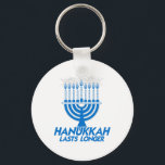 HANUKKAH LASTS LONGER -.png Key Ring<br><div class="desc">GLBT SHIRTS If life were a T-shirt, it would be totally Gay! Browse over 1, 000 GLBT Humour, Pride, Equality, Slang, & Marriage Designs. The Most Unique Gay, Lesbian Bi, Trans, Queer, and Intersexed Apparel on the web. Everything from GAY to Z @ www.GlbtShirts.com FIND US ON: THE WEB: http://www.GlbtShirts.com...</div>