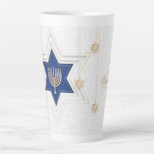 Hanukkah Latte Mug