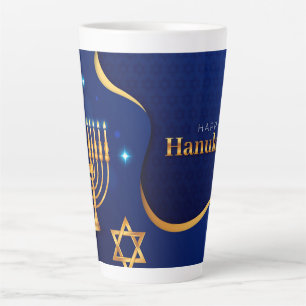 Hanukkah Latte Mug