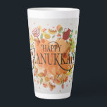 Hanukkah Latte Mug<br><div class="desc">Hanukkah Latte Mug
If you  like drinking coffee a latte,  not just a little,  then this mug is for you! Stylish and ready for your customisations,  it will easily become an essential part of your day.</div>