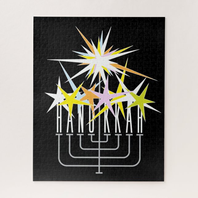 Hanukkah Lights Jigsaw Puzzle (Vertical)