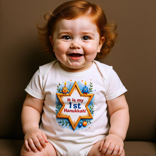 Hanukkah Little Light Bodysuit (Hanukkah Little Light Bodysuit)