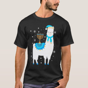 Hanukkah Llama For Alpaka On Chanukah T-Shirt
