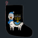Hanukkah Llama Menorah Chanukah Alpaca Cute Gift Small Christmas Stocking<br><div class="desc">Hanukkah Llama Menorah Chanukah Alpaca Cute Women Girls Gift. Llama birthday gift,  Llamas Animal Lover Gift,  Cool Llama gift !!</div>